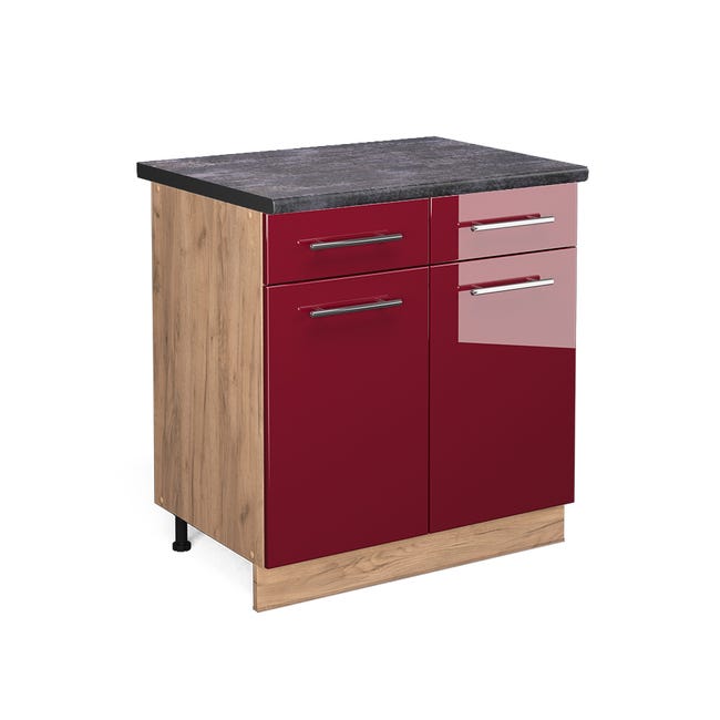 Meuble Bas De Cuisine VICCO Fame-Line 80 Cm - Clarik Ltd Meuble Bas De Cuisine VICCO Fame-Line 80 Cm - Clarik Ltd