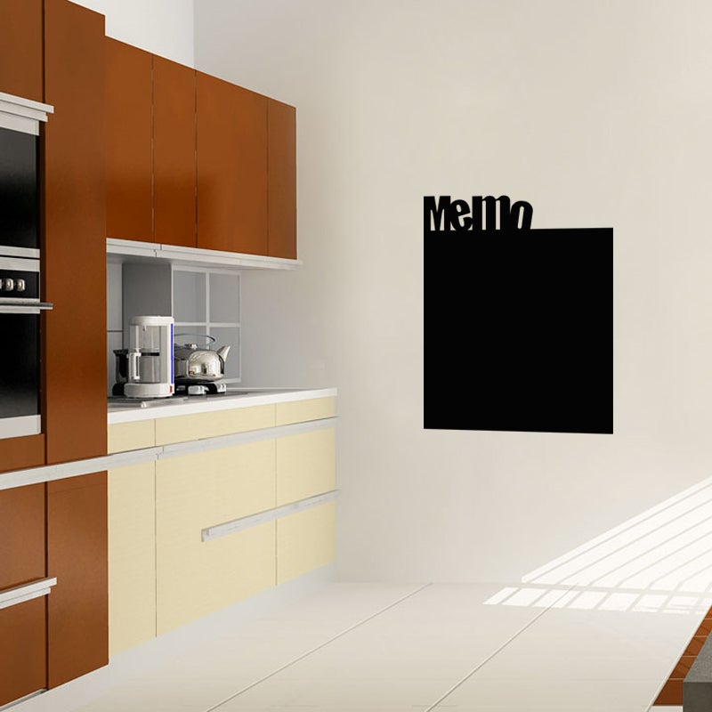 Adesivo ardesia Prenota note - Sticker adesivo - adesivi murali - 125x105cm - 3