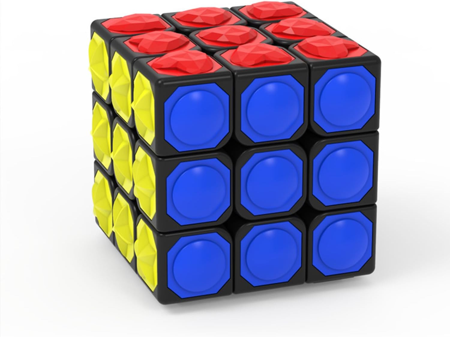 Cube De Vitesse Géant 18cm - Super Grand Cube 3x3 Sans Autocollants Coloré Pour Décoration & Casse-Tête Cube 3x3 Géant Sans Autocollants Cube De Vitesse Géant 18cm - Super Grand Cube 3x3 Sans Autocollants Coloré Pour Décoration & Casse-Tête Cube 3x3 Géant Sans Autocollants