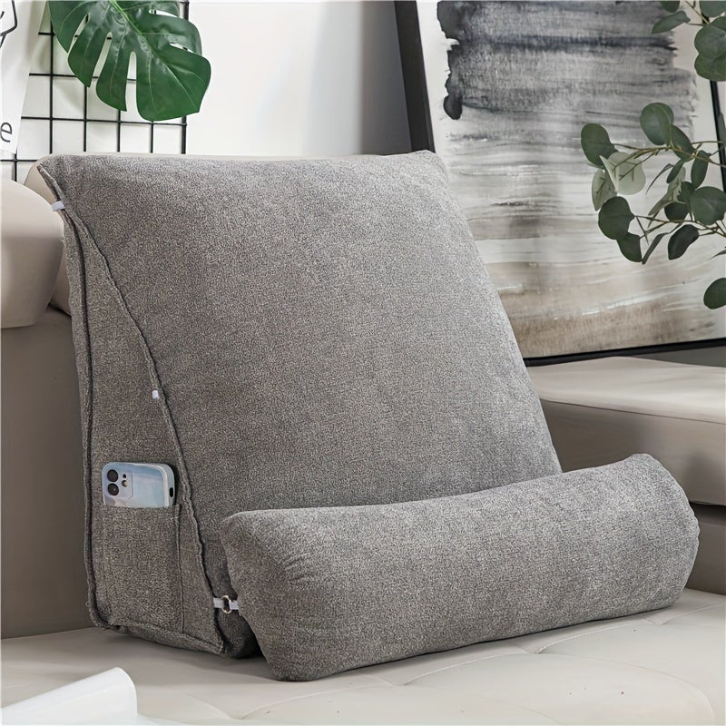 Coussin de lecture confortable et doux pour le repos au lit, coussin de dossier pour canapé de salon, support dorsal pour oreiller de lit assis - 3