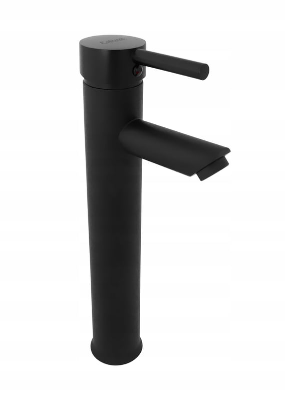 Bateria umywalkowa Estiva MIZA 30 Black czarna 30 cm