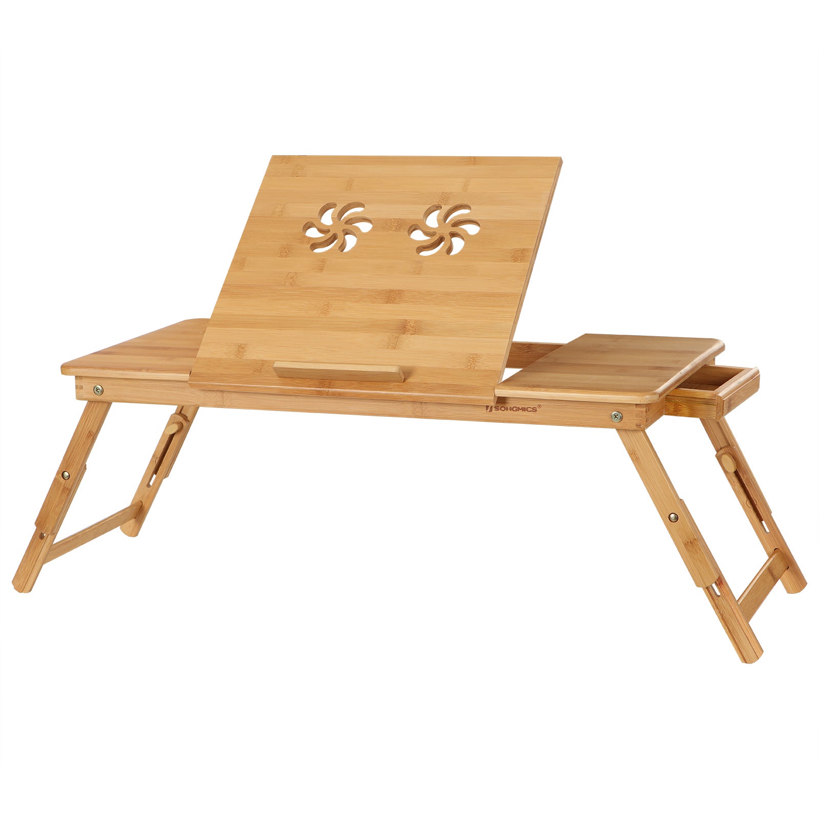 Table De Lit Pliable Petite Table En Bambou Pour Ordinateur Portable Pour Gaucher Et Droitier