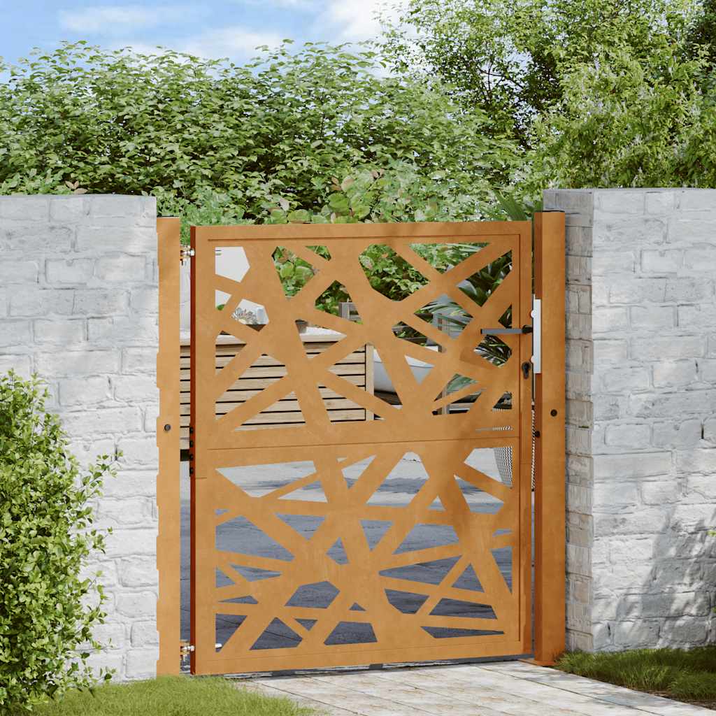 Porte De Jardin Acier R sistant Aux Intemp ries Design Lumi re Leroy porte-de-jardin-acier-r-sistant-aux-intemp-ries-design-lumi-re-leroy