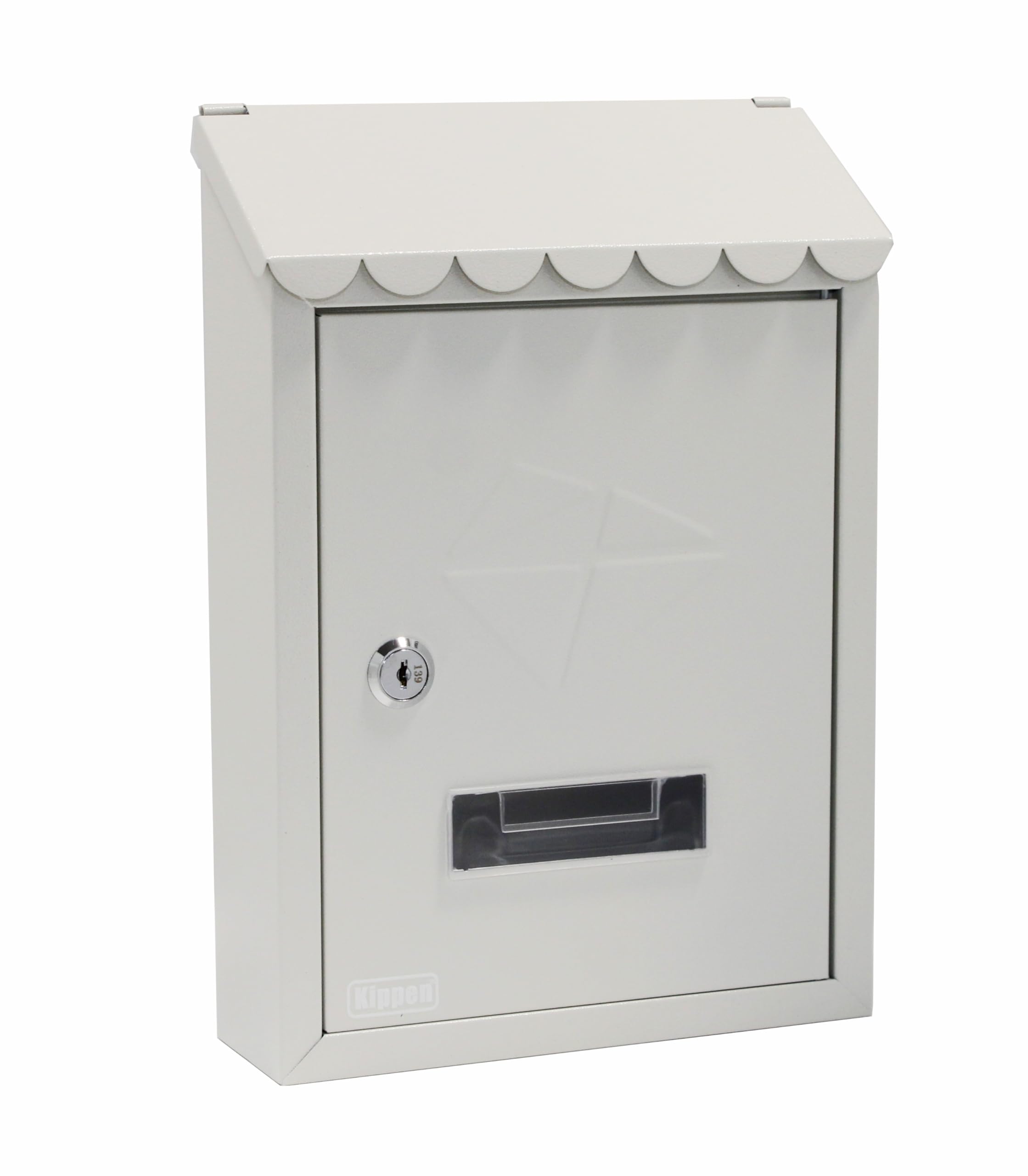 Cassetta Postale Kippen Armony - Argento, 370x130x360mm, Con Chiavi E Kit Di Fissaggio - Foto 2