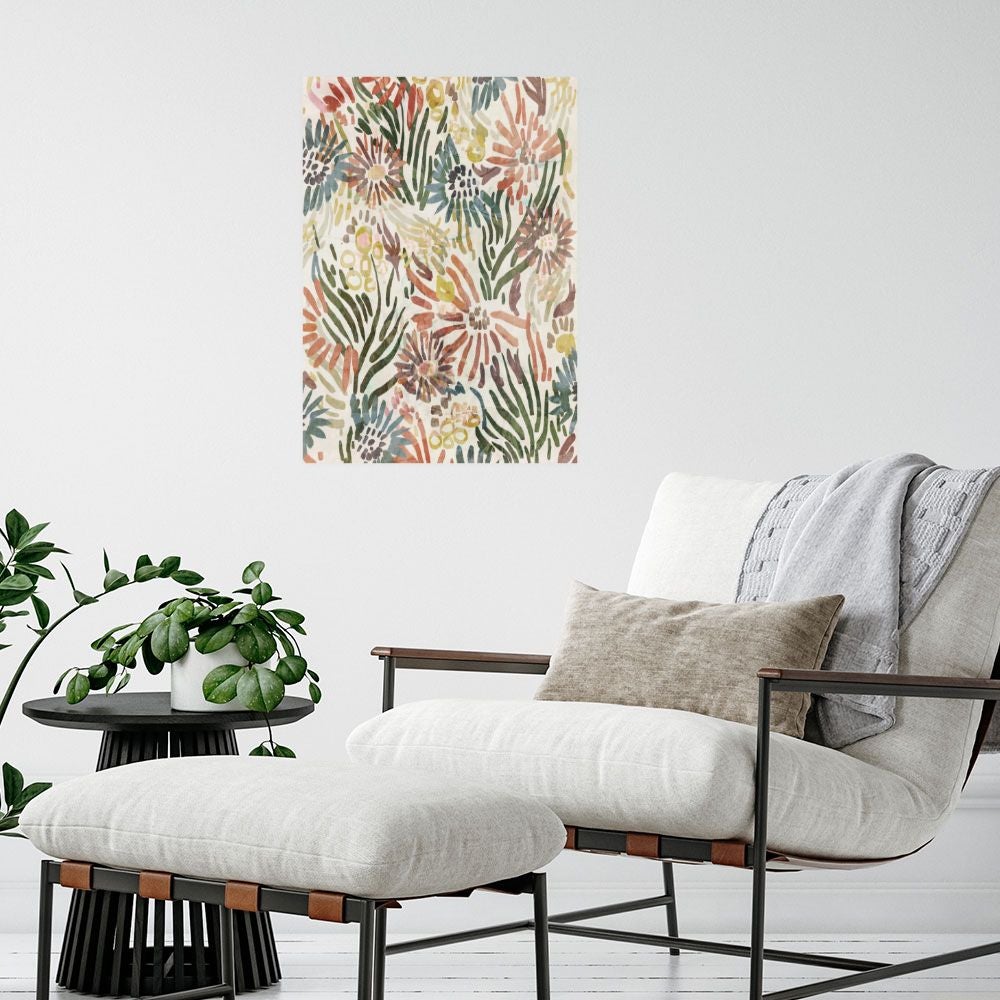 Affiche Fleurs éclatantes / 50x70cm / Fabriqué en France / DADA ART - 2