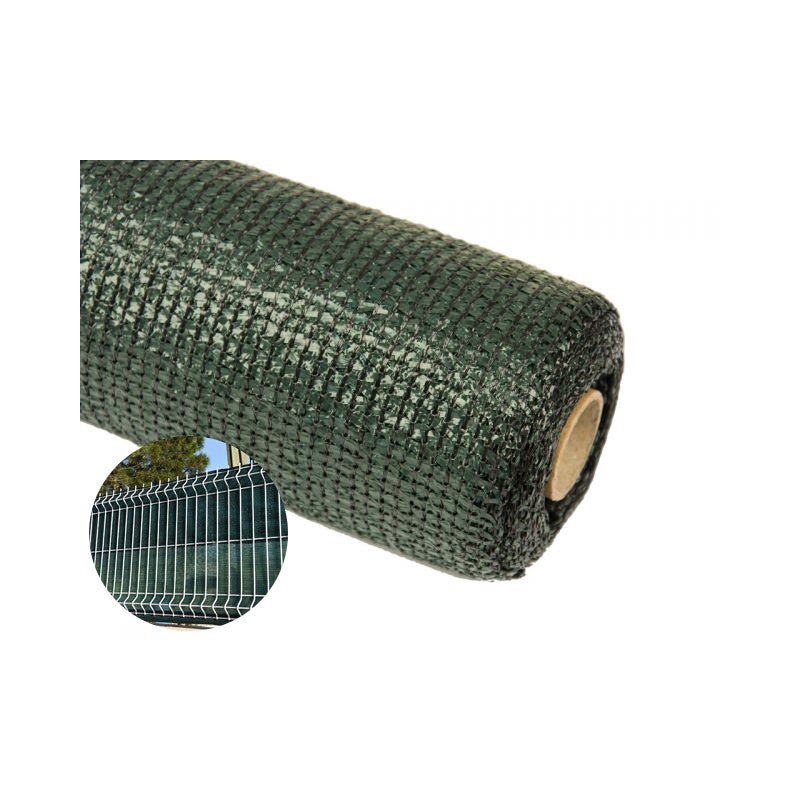 Rete Telo Ombra Ombreggiante Oscuramento 90% Frangisole Verde 150 Cm X 50 Mt 85422233 - Foto 13