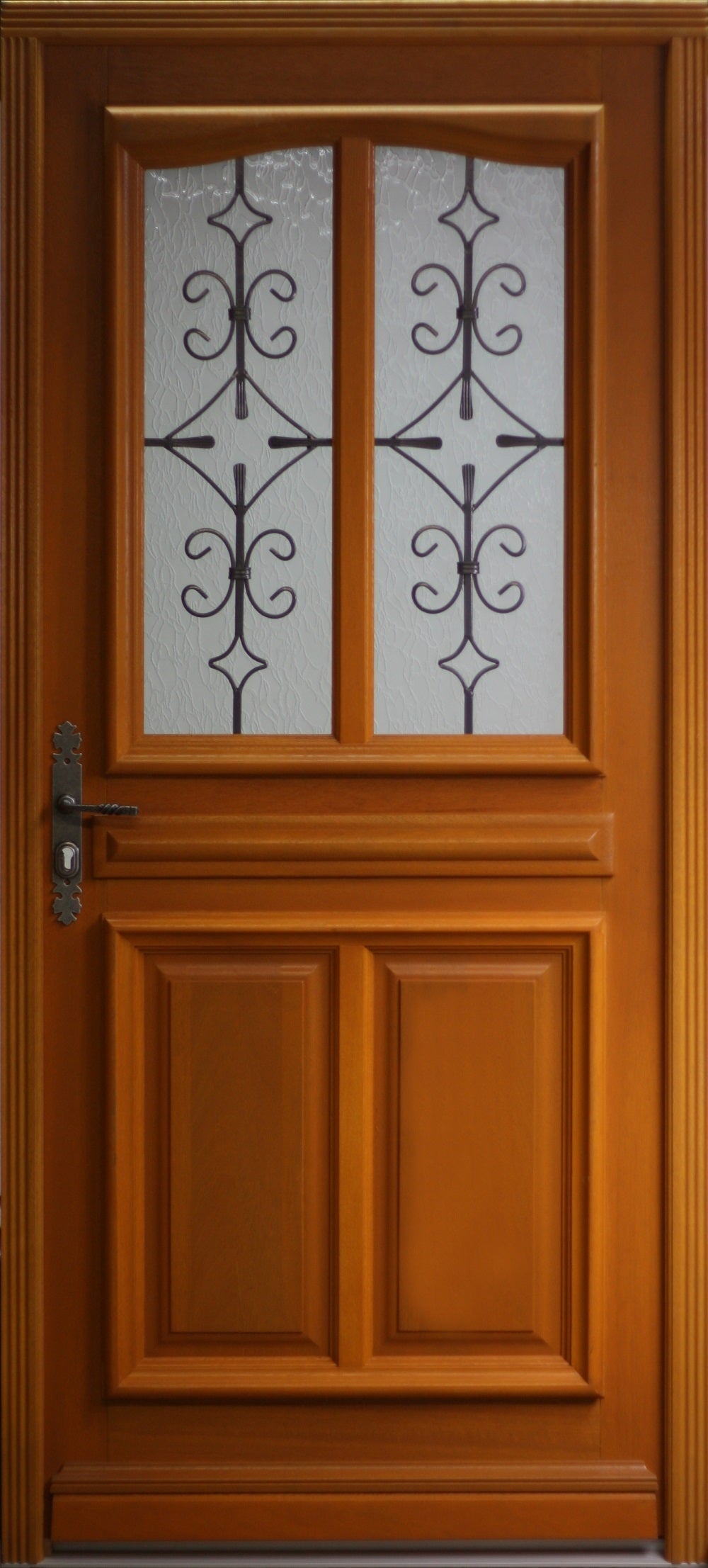 Porte D'entrée Bois Vitrée Vauban, H.215xl.80 Cm Côte Tableau P.droit Gd Menuiseries - 6