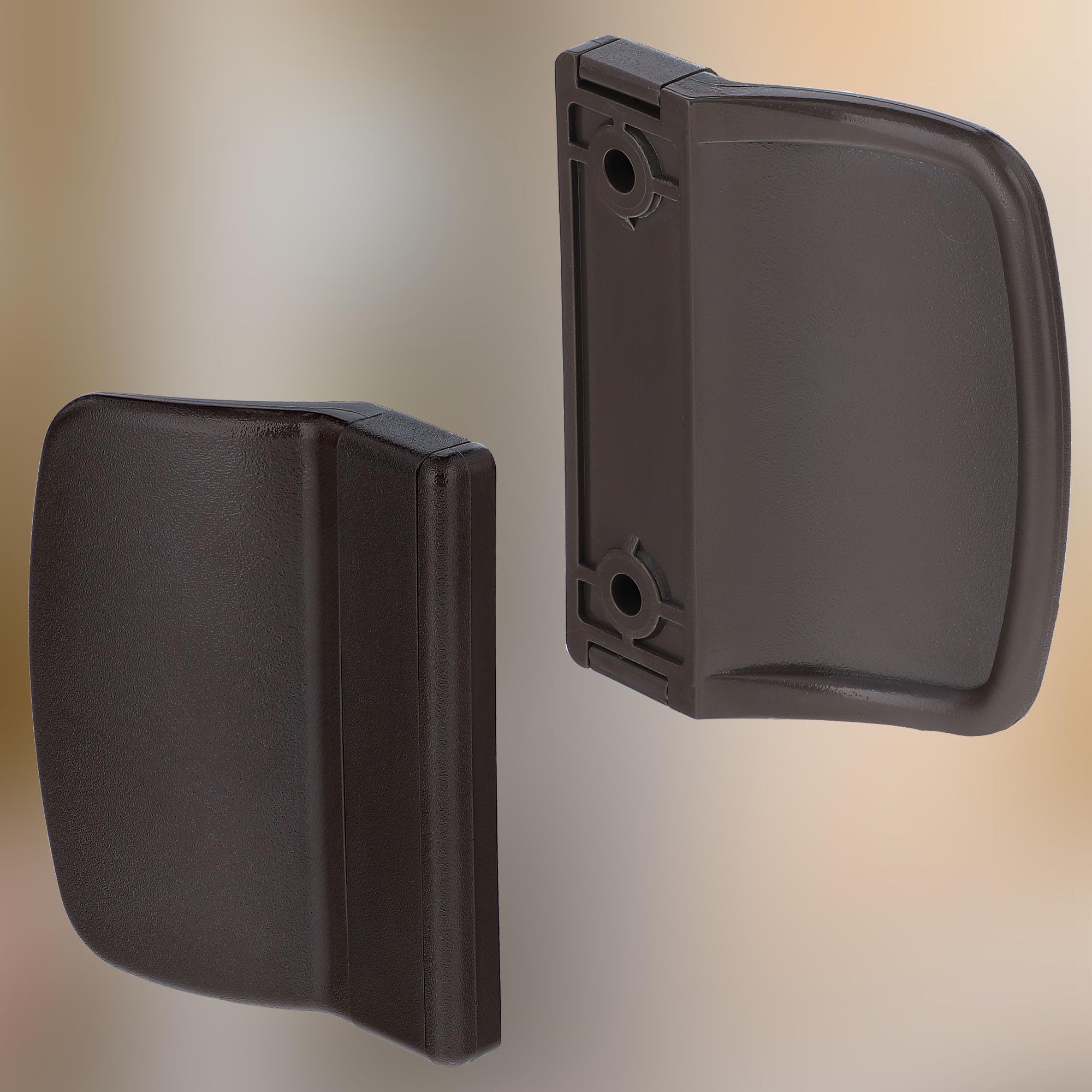 Poignee de Baie Vitree Coulissante - PVC - Brun - Poignee Porte Fenetre PVC - Montage Facile - Durable KOTARBAU - 6