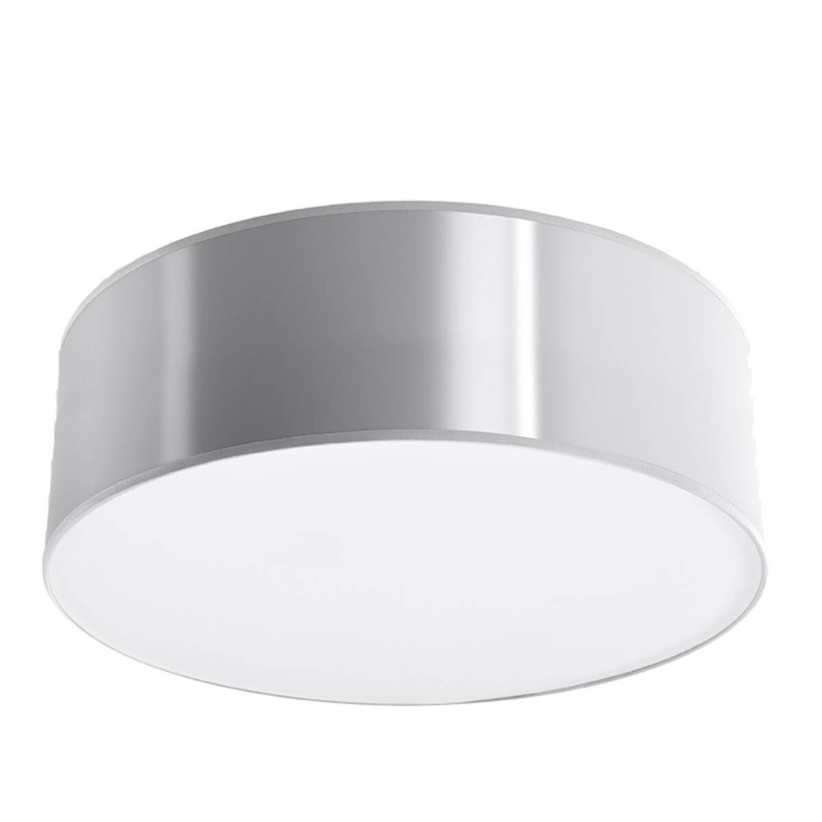 Plafon Arena okrągły szary 1xE27x15W wym: 11 x 25 cm IP20 tworzywo sztuczne Sollux Lighting