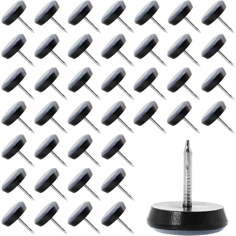 Pied de meuble Lot De 60 Patins Pour Meubles, 20 Mm Patin Chaise À