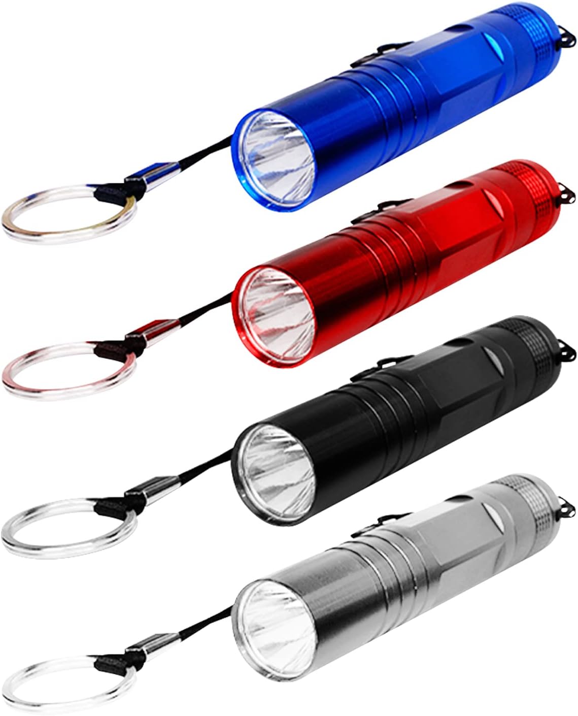 Confezione da 6 mini torce a LED, torce notturne, per emergenze, attività all'aperto e campeggio.. | Leroy Merlin