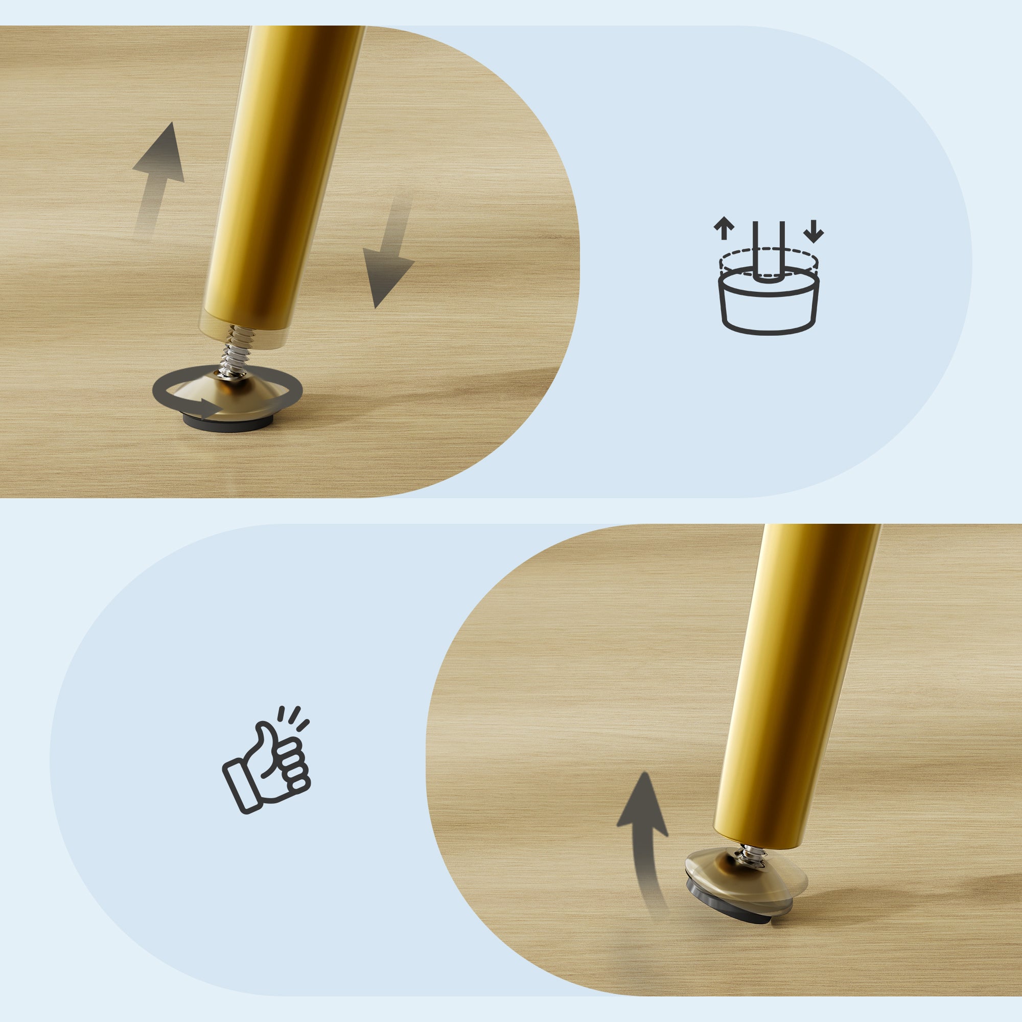Chaise de Cuisine en Velours, Chaise Rembourrée avec Dossier Pétale, Pieds Acier, Salon, Chambre, Blanc crème - 7
