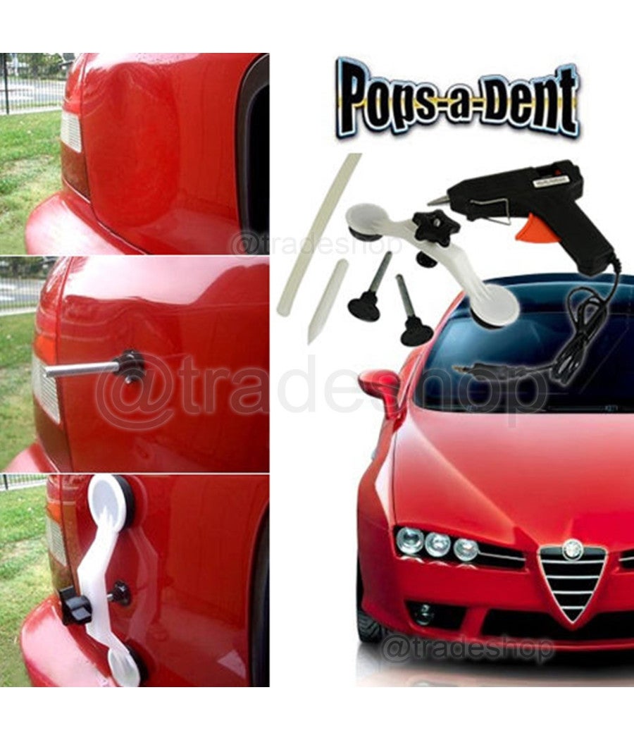 Trade Shop - Ripara Botte Auto Kit Ammaccature Bozzi Carrozzeria Pops A Dent Bang Bolle - - 3