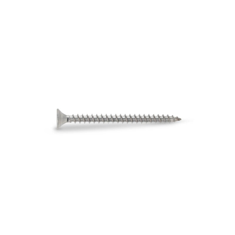 Vis inox A4 6/100 pour lambourde bois exotique - 100 pièces - 2