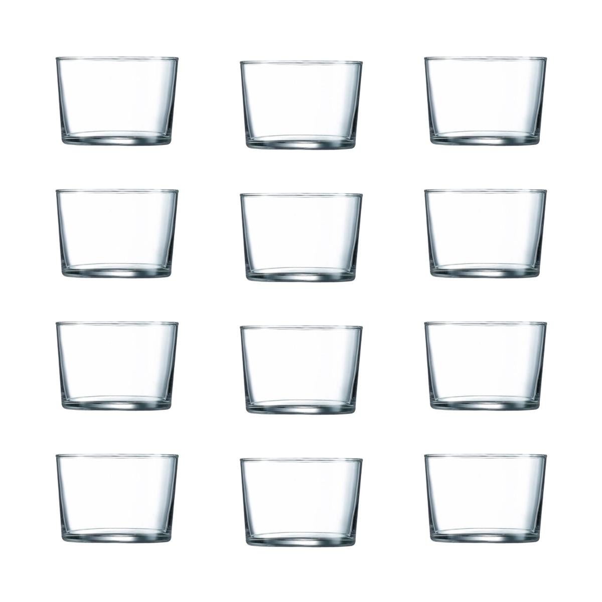 Luminarc Set 12 Vasos Bajos 23Cl Vidrio Ruta - Imagen 2