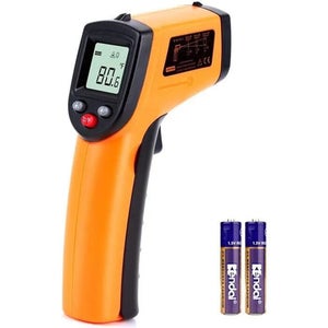 Thermomètre Infrarouge Pistolet GM320S - Plage -50°C à +600°C, écran LCD, Portable, Pour Usage Domestique Ou Professionnel