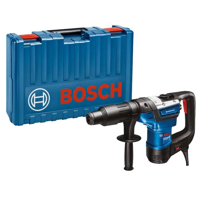 Bosch Professional Martello perforatore GBH 5-40 D (SDS Max, incl. impugnatura aggiuntiva, tubo grasso, panno macchina, nella custodia)
