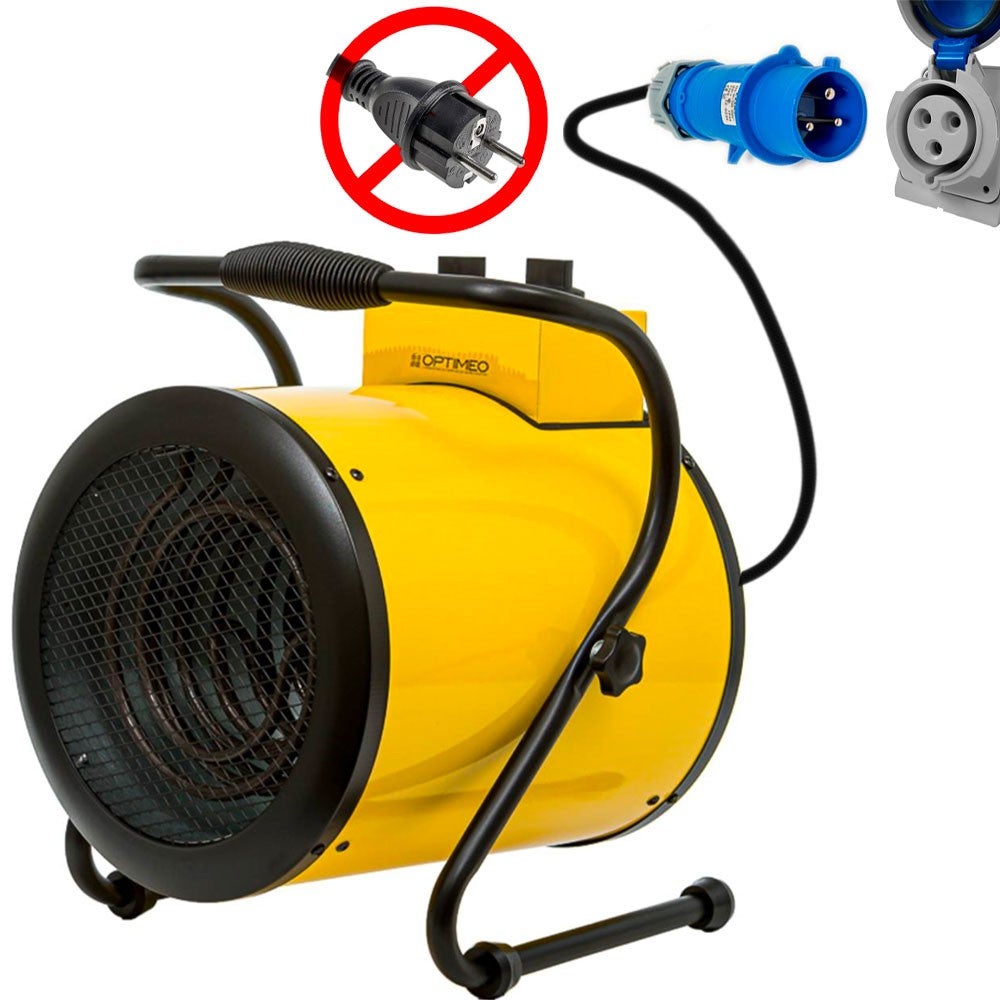 Chauffage soufflant electrique industriel chantier 5000W Optimeo OCI — free download