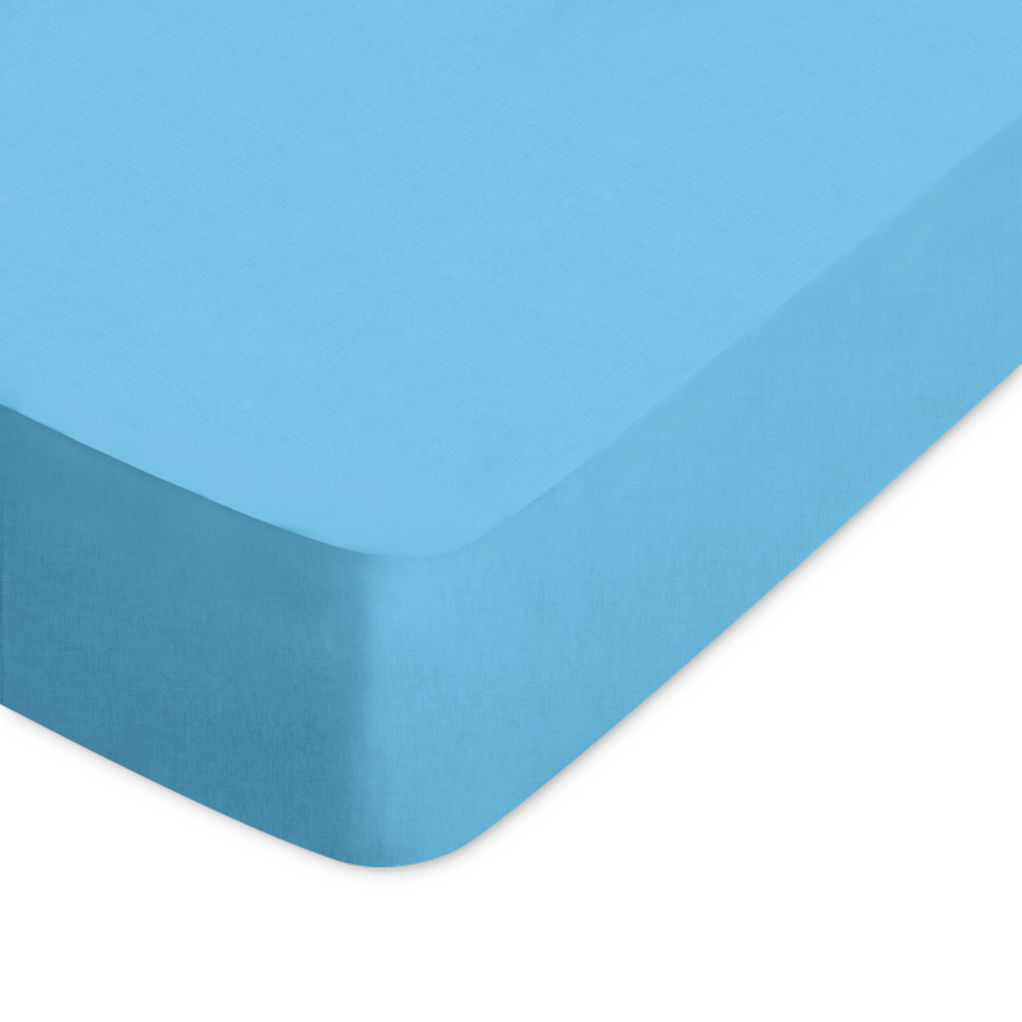 Housse D’Édredon Uni Alto 140x150 Cm 100 % Coton Longues Fibres – Bleu Jean, Fabriquée En France