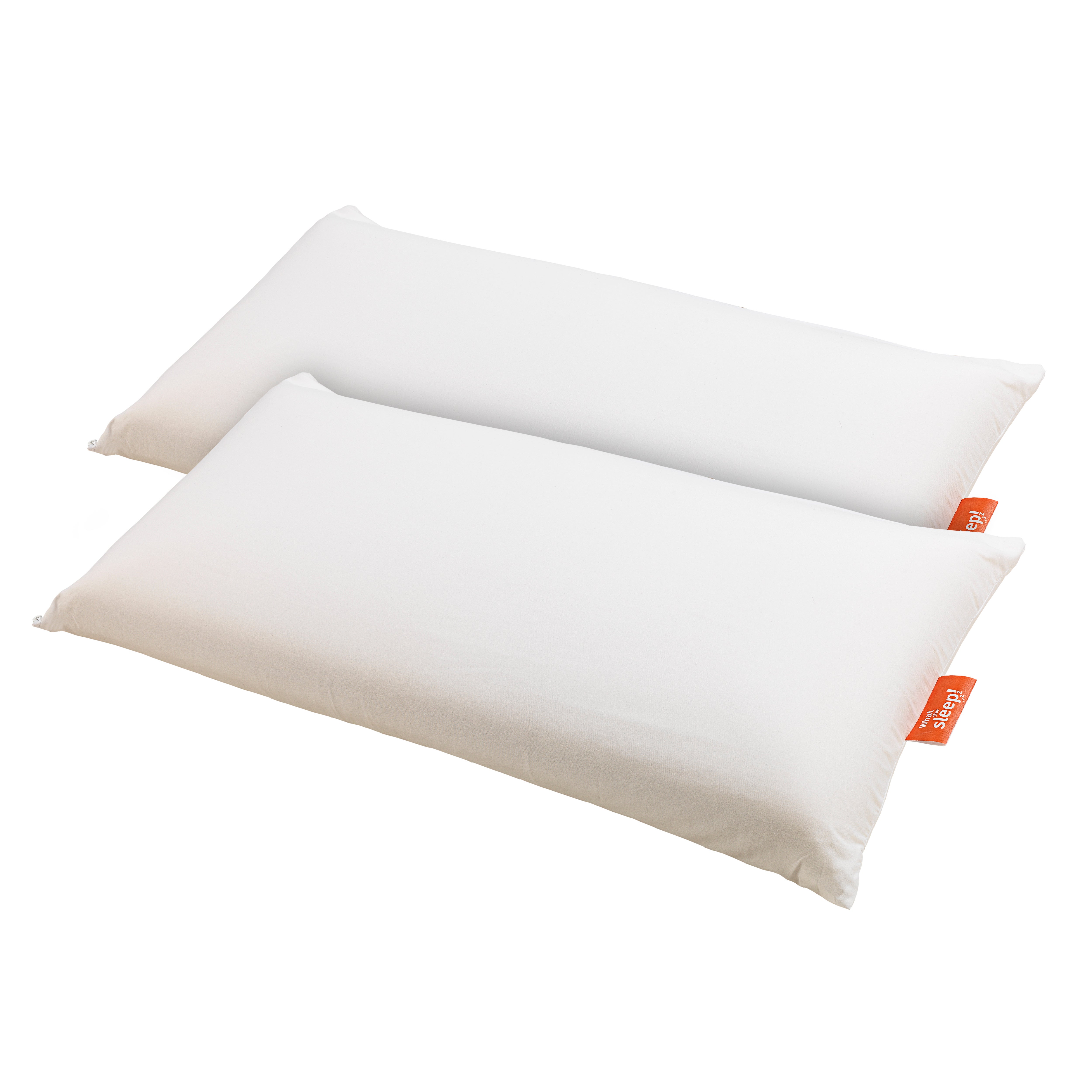 Pack 2 almohadas guitar, what the sleep, sostenible visco, firmeza media, alta adaptabilidad, certificado oeko-tex, reduce tensiones cervicales 90 cm