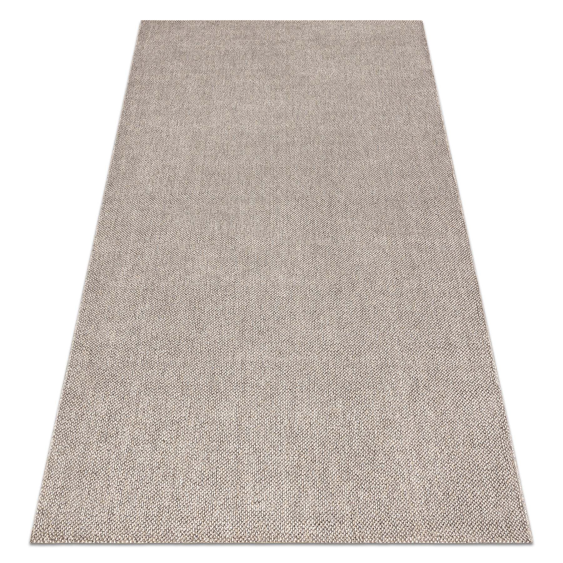 Dywan CASABLANCA LOOM brązowy pętelkowy, miękki indoor &amp; outdoor 300x300 cm