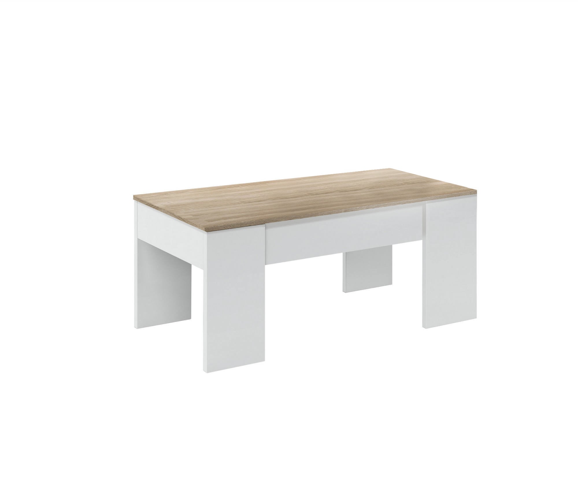 LoMasCasa - Table Basse élévable Modèle Karla Avec Tiroir Coulissant