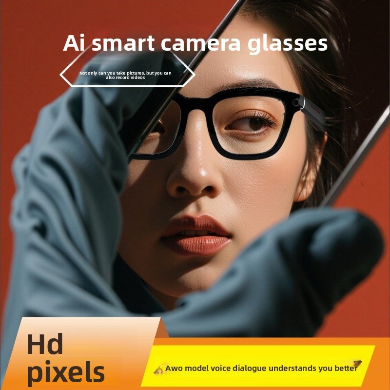 Lunettes intelligentes IA, multilingues, appels, enregistrement vidéo, traduction de photos - 3