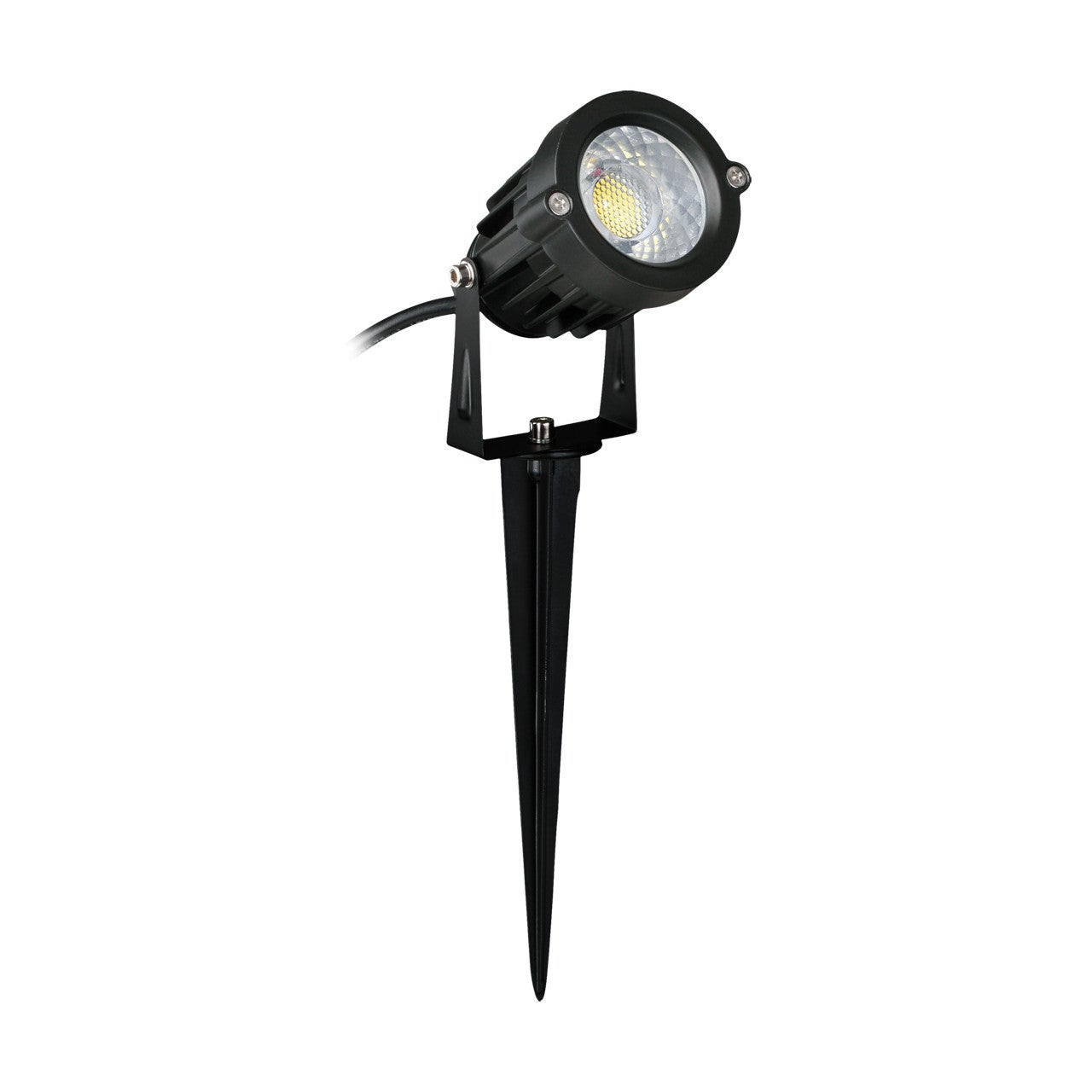 Lampa gruntowa wbijana Plant czarna LED 5W 4200K 350lm IP65 wym: 27,5 x 7 x 8,7 cm aluminium Struhm