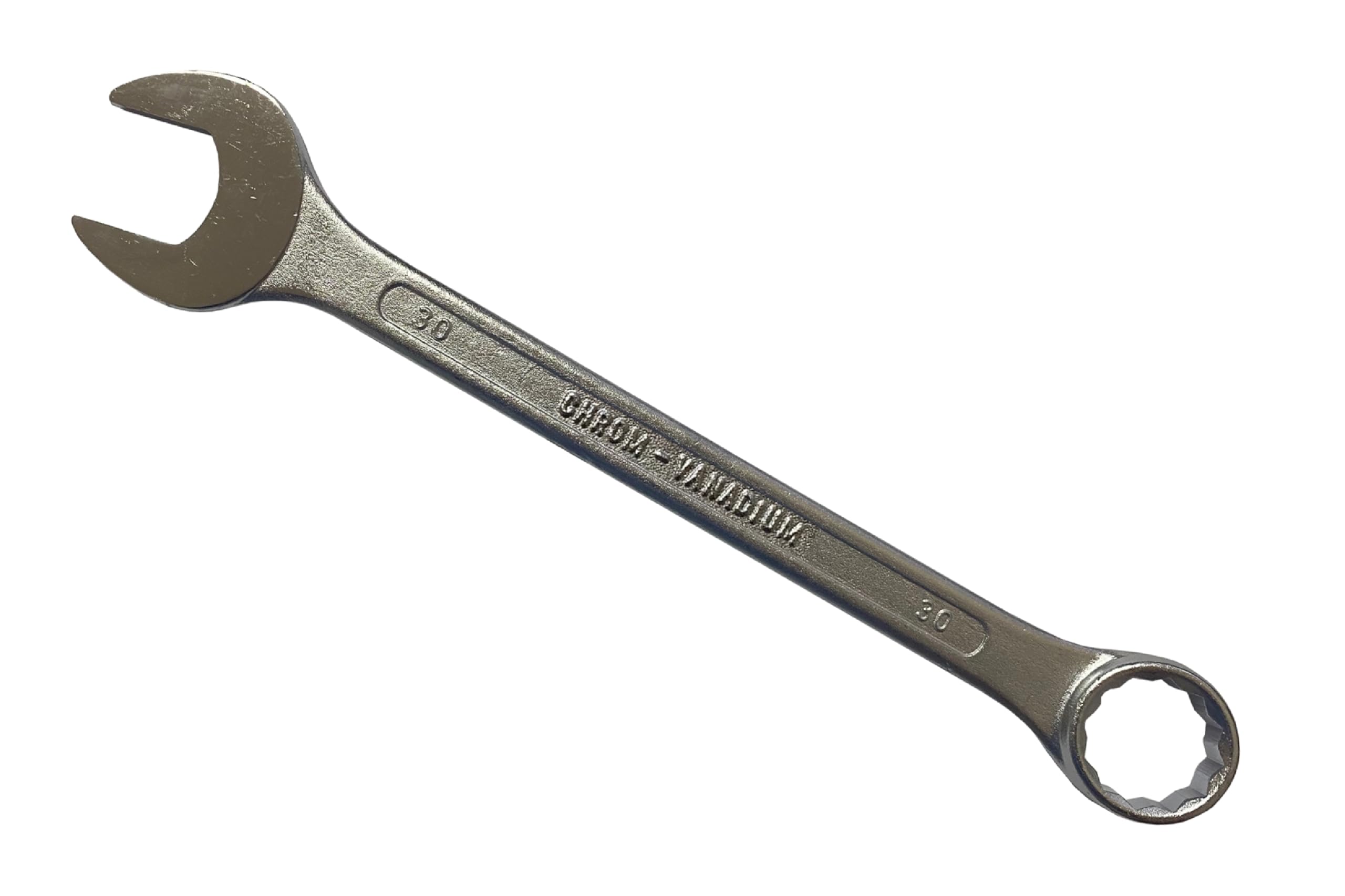 Chiave Combinata 30mm Forcella/Anello - Acciaio Cromo Vanadio - Standard DIN 3113 - Foto 1