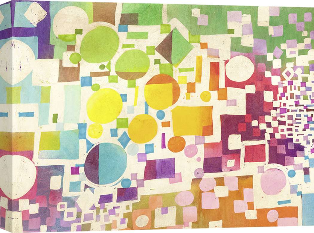 Pannello Decorativo Wei Ying Wu 'Time For Reflection I' In MDF, 80x60 Cm, Pronto Da Appendere, Multicolore - 2