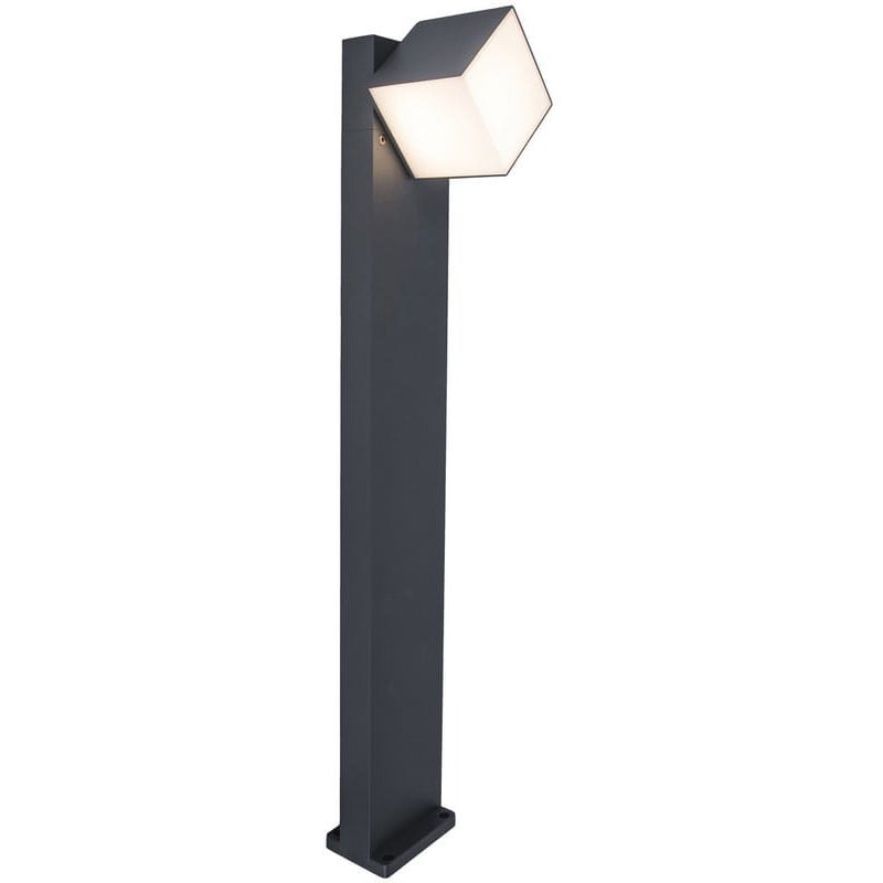 Lampa ogrodowa stojąca Cuba antracytowa LED 12W 3000K 600lm IP54 wym: 75 x 11 x 23,7 cm aluminium Lutec