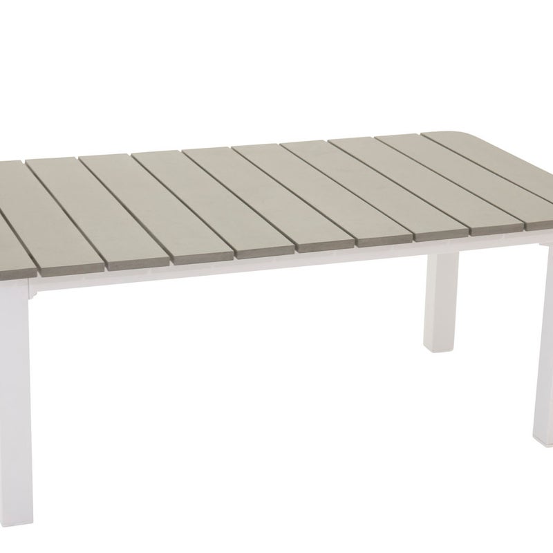 Parma Ława ogrodowa biały szary.