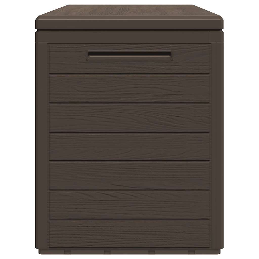 Boîte de rangement de jardin Marron 116x44x55 cm - 5