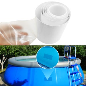 Kit Reparation Piscine, 10x150cm Rustine Piscine Sous L'eau, Kit De Réparation Piscine En TPU Auto-Adhésifs, Pour Piscine Lits D'eau, Piscines, Liners De Piscine, Piscines De Jeux, Matelas Gonflables