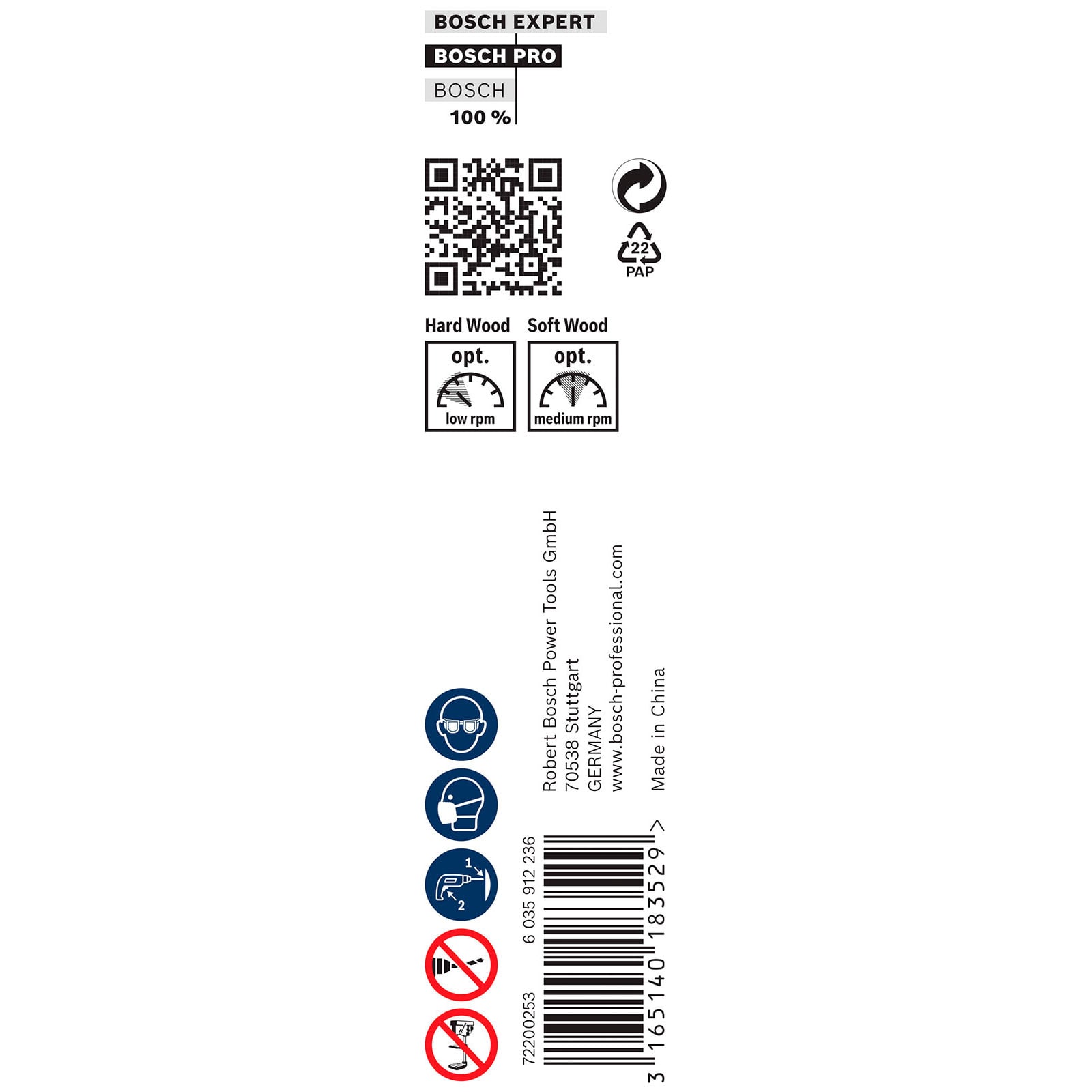Bosch Professional - Meche Simple Spirale 14X360X450mm - 2608597643 - 4