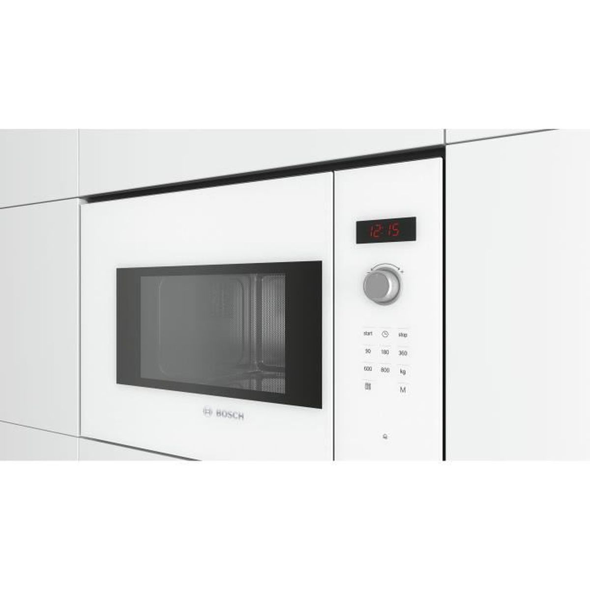 Micro-ondes encastrable Bosch Serie 4 BFL523MW1F 20 L 800 W AutoPilot7 LED blanc - 4
