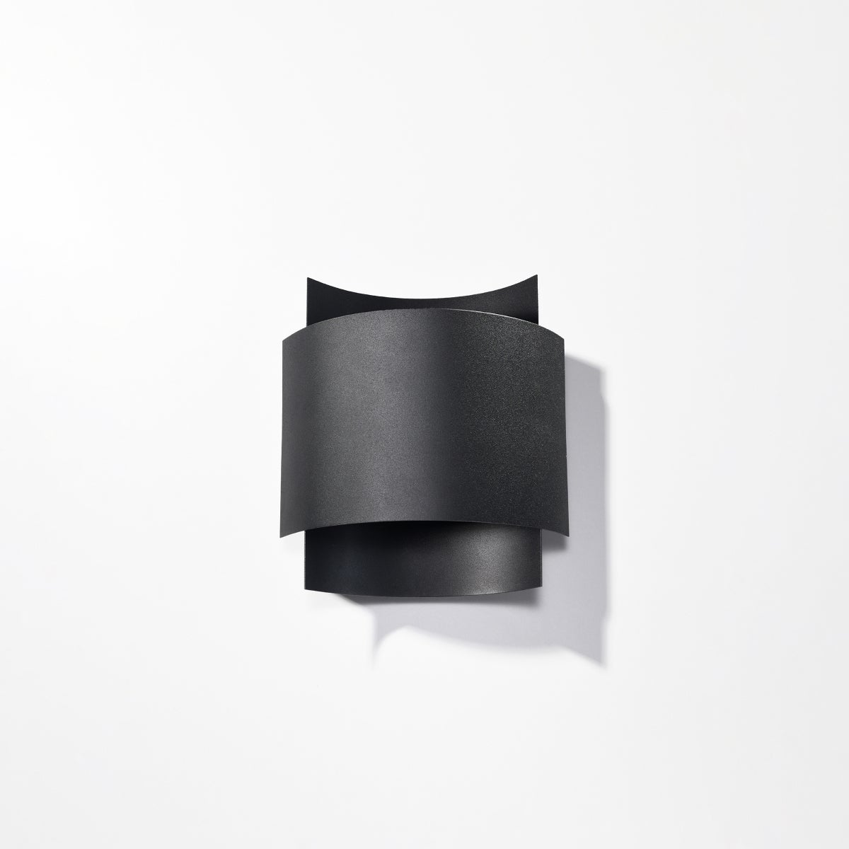 Kinkiet INFLUX czarny LED 4000K - 22x11x23cm Sollux