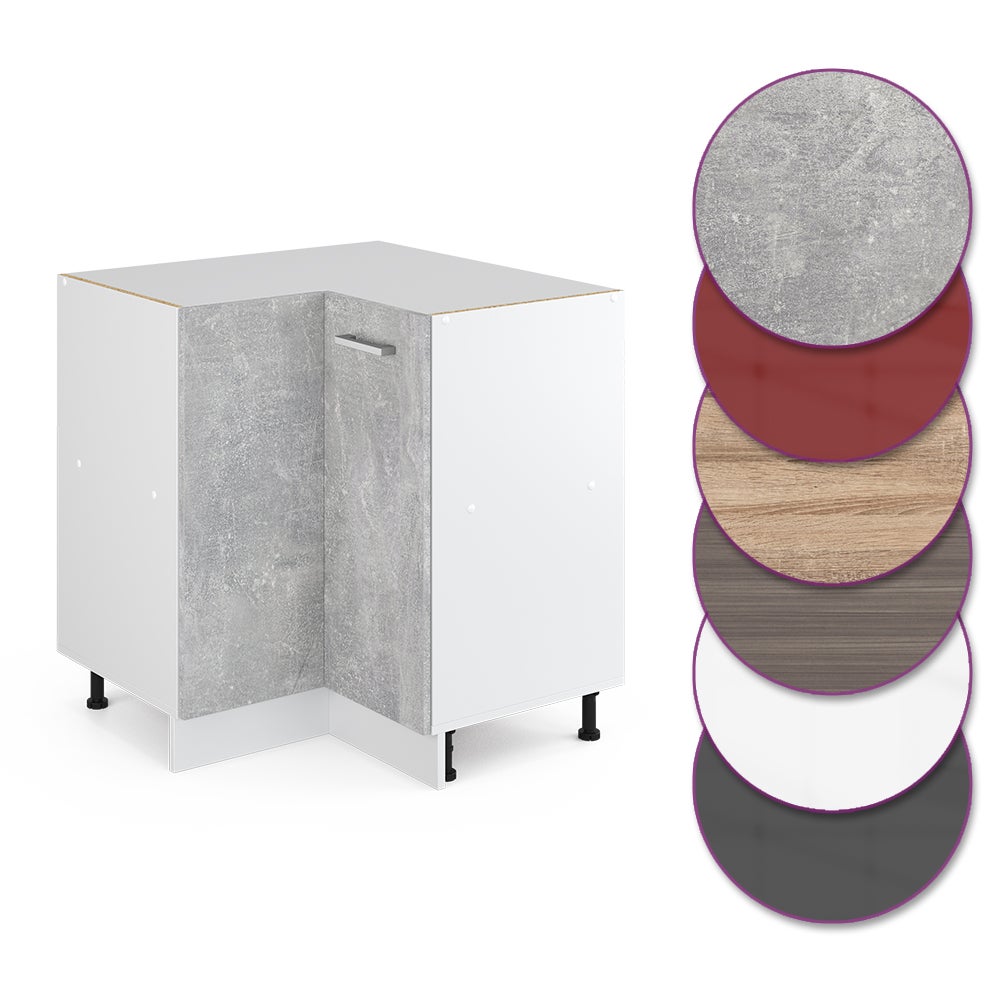 Vicco Meuble dangle R-Line, Béton, 75.6cm sans PT - 5