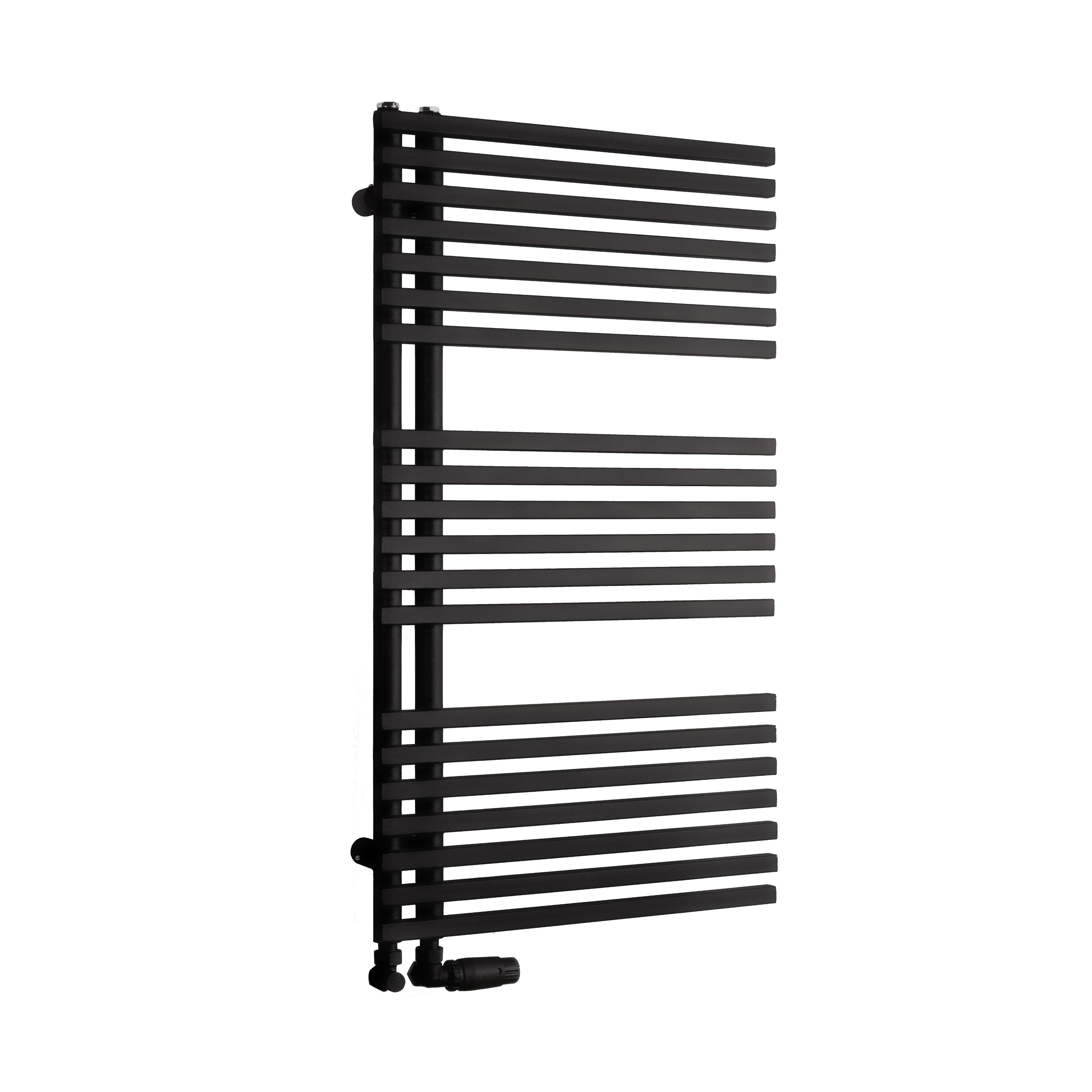 Grzejnik Typ E 88.3x50 cm Czarny 390W Roz 5cm 10 Bar LUXRAD