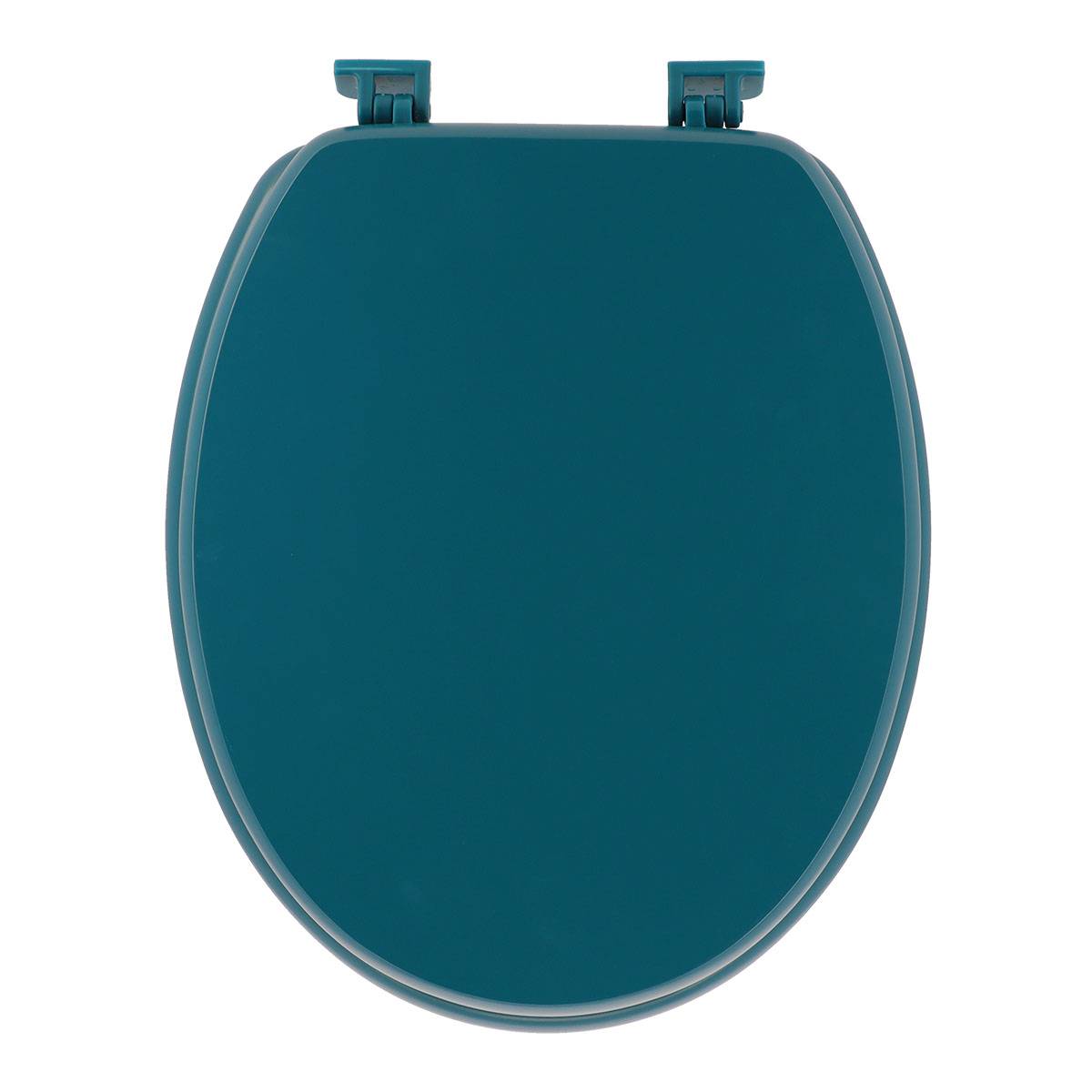 Abattant WC En MDF - Dimension 18 Pouces (environ 46 Cm) - Attaches Plastiques, Couleur Taupe - Hygiénique Et Facile à Nettoyer