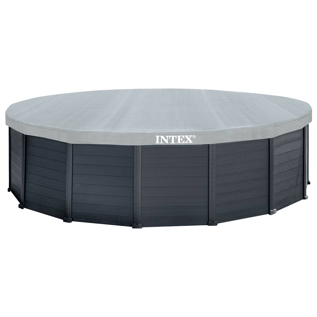 Ensemble de piscine hors sol Graphite Gray Panel 478x124 cm INTEX - 3