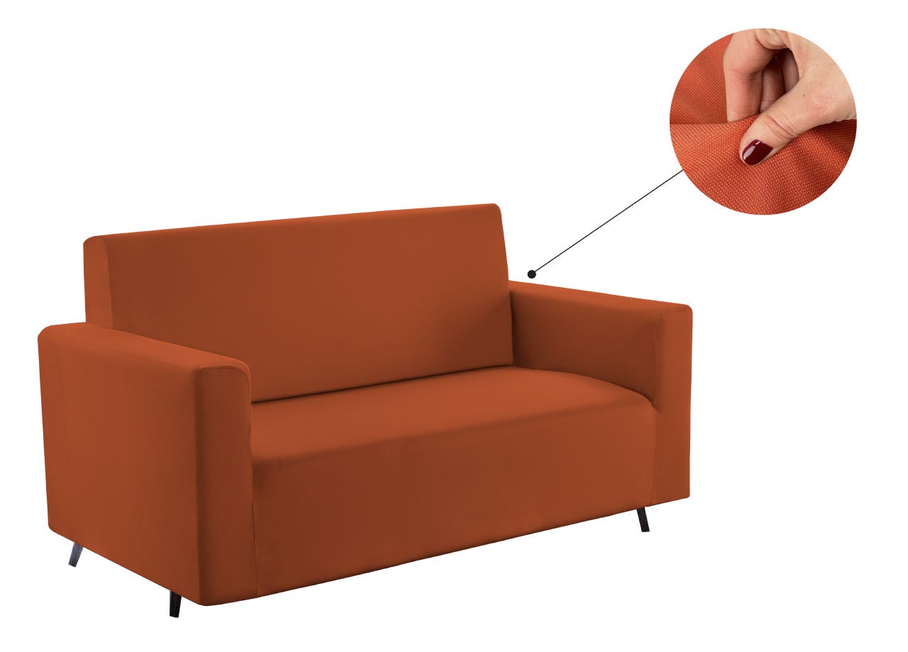 Set 2 Housse de Chaise Avec Dossier Couleur Unie Effet Velours Doux Set 2 Housse de Chaise Avec Dossier Couleur Unie Effet Velours Doux