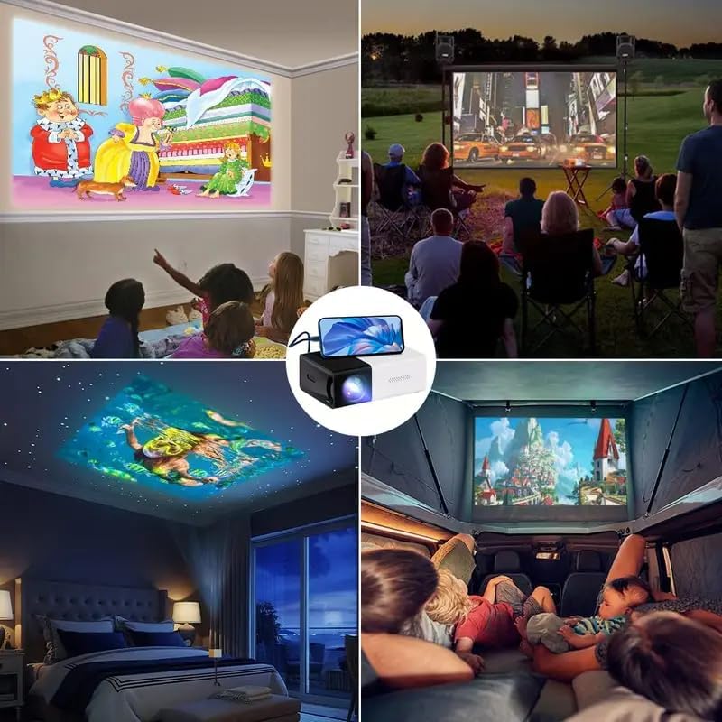 Mini Video projecteur Projector retroprojecteur Portable Compatible ...