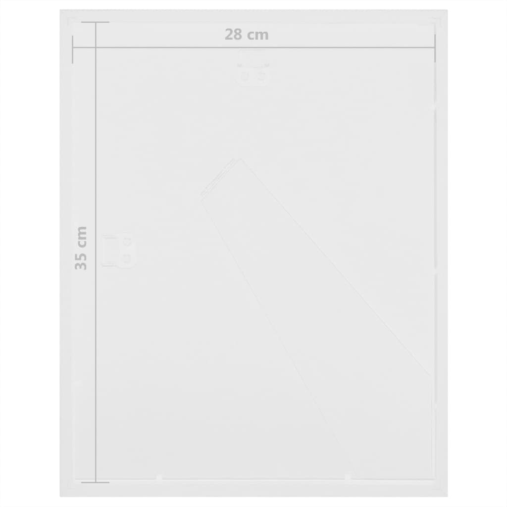 Cadres photo 3D 3 pcs Blanc 28x35 cm pour photos 4x(10x15 cm) vidaXL - 7
