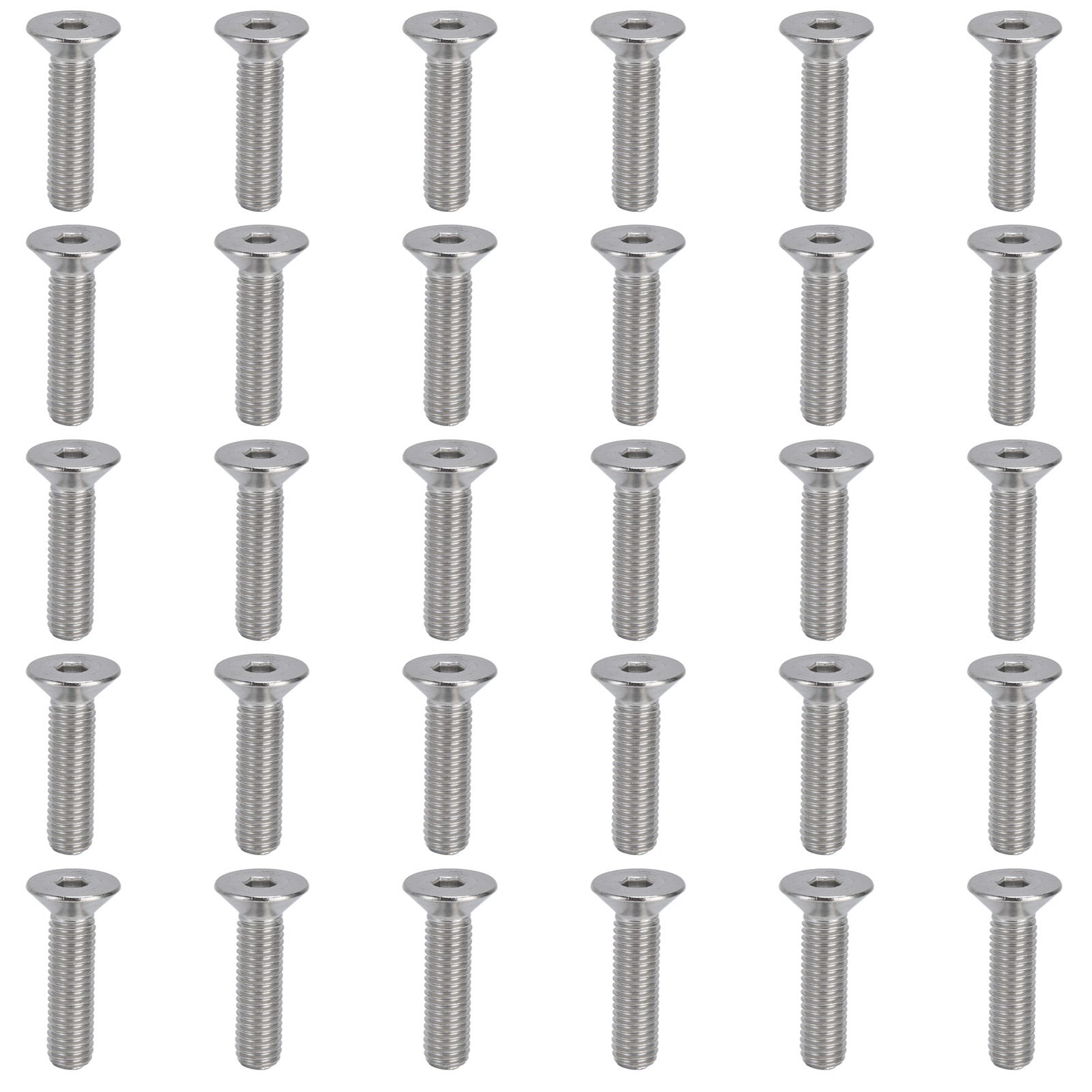 sourcing map Hexagonal Douille Auto Vis Taraudeuses M6 x 20mm Carbone Acier Bois Vis 100pcs sourcing map Hexagonal Douille Auto Vis Taraudeuses M6 x 20mm Carbone Acier Bois Vis 100pcs