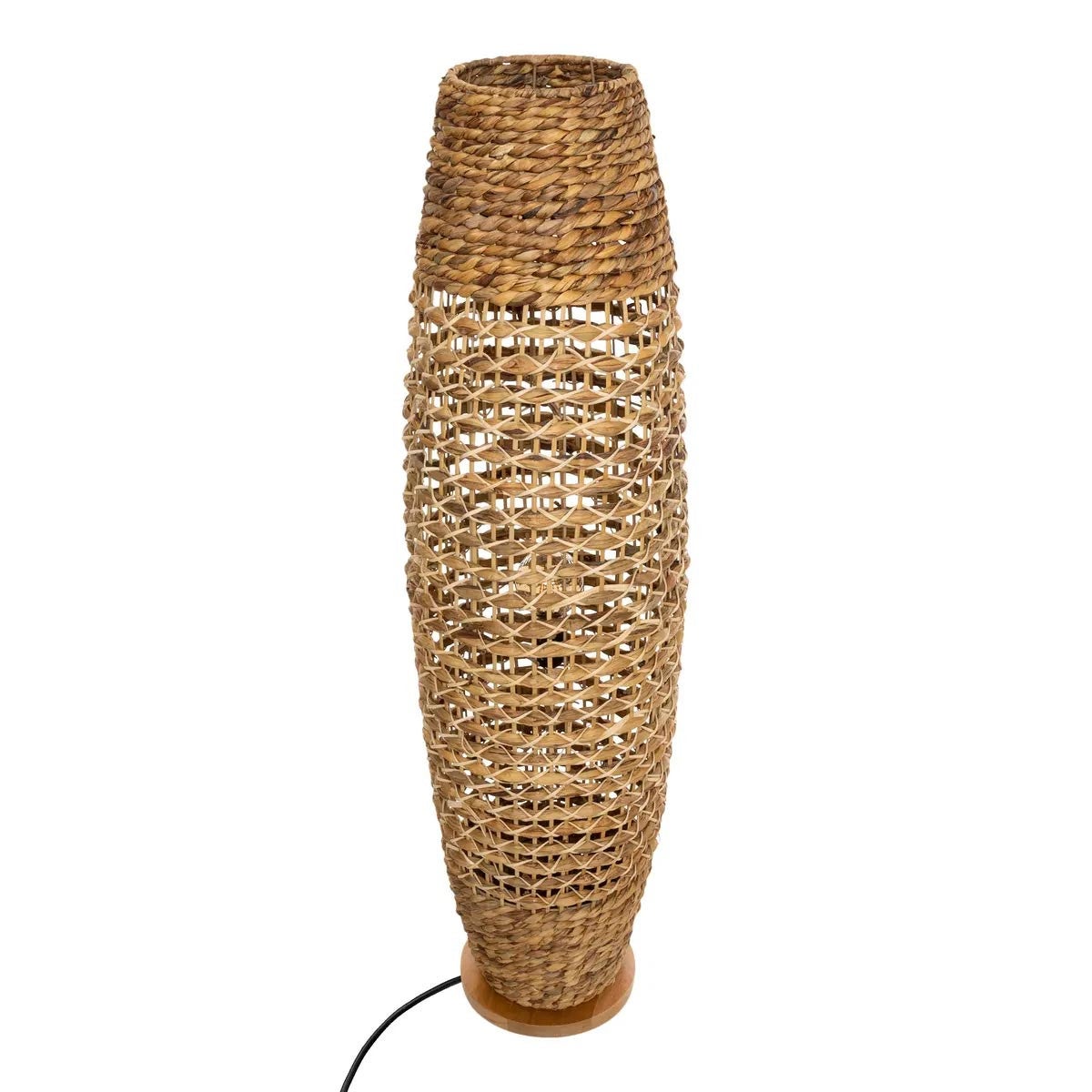 Atmosphera - lámpara de pie «sand» - metal y papel h 118 cm