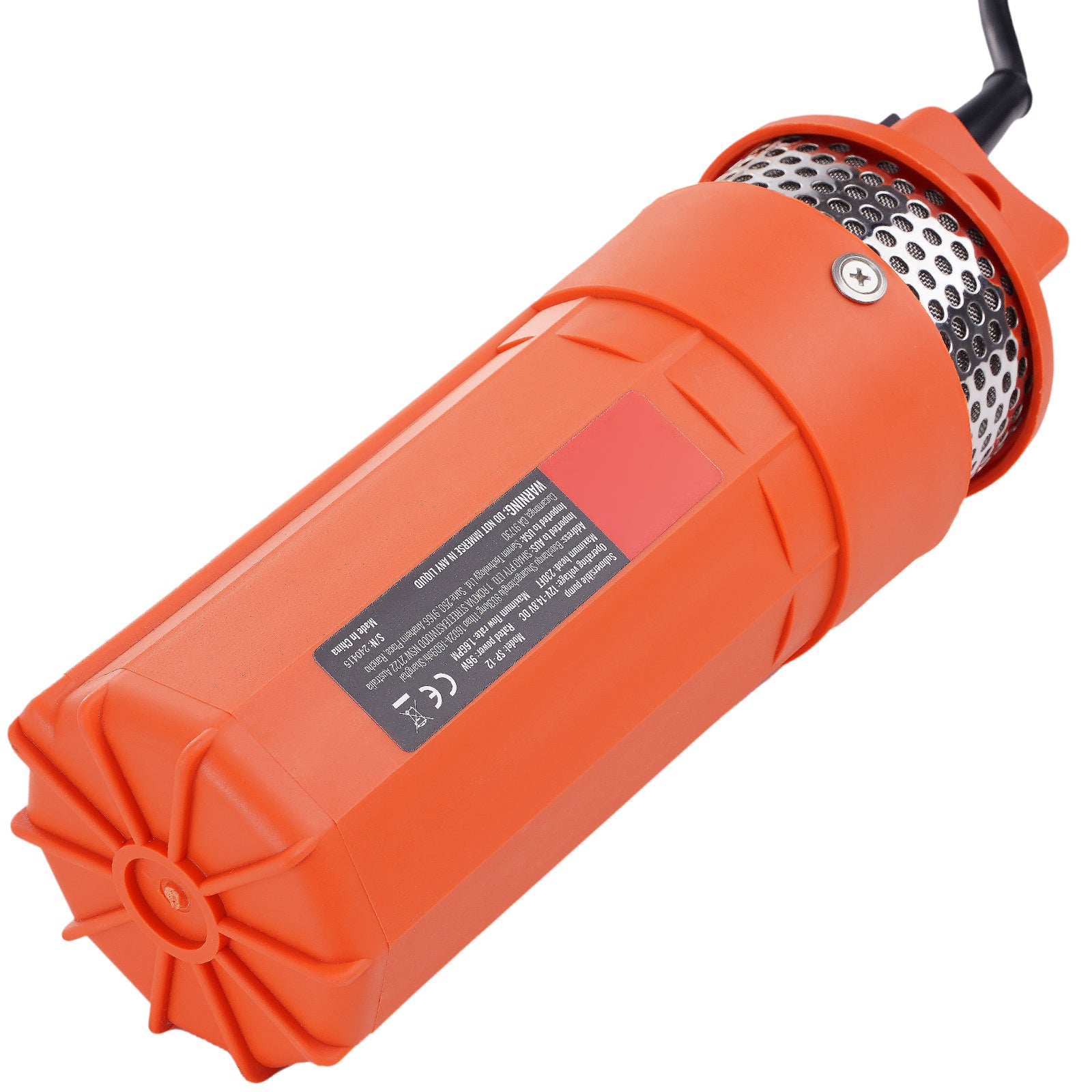 AEO Pompe à Eau Submersible Sans Balais 12 V-24 V CC 196 GPH Pour Fontaine Solaire Hydroponie Et Aquaponie