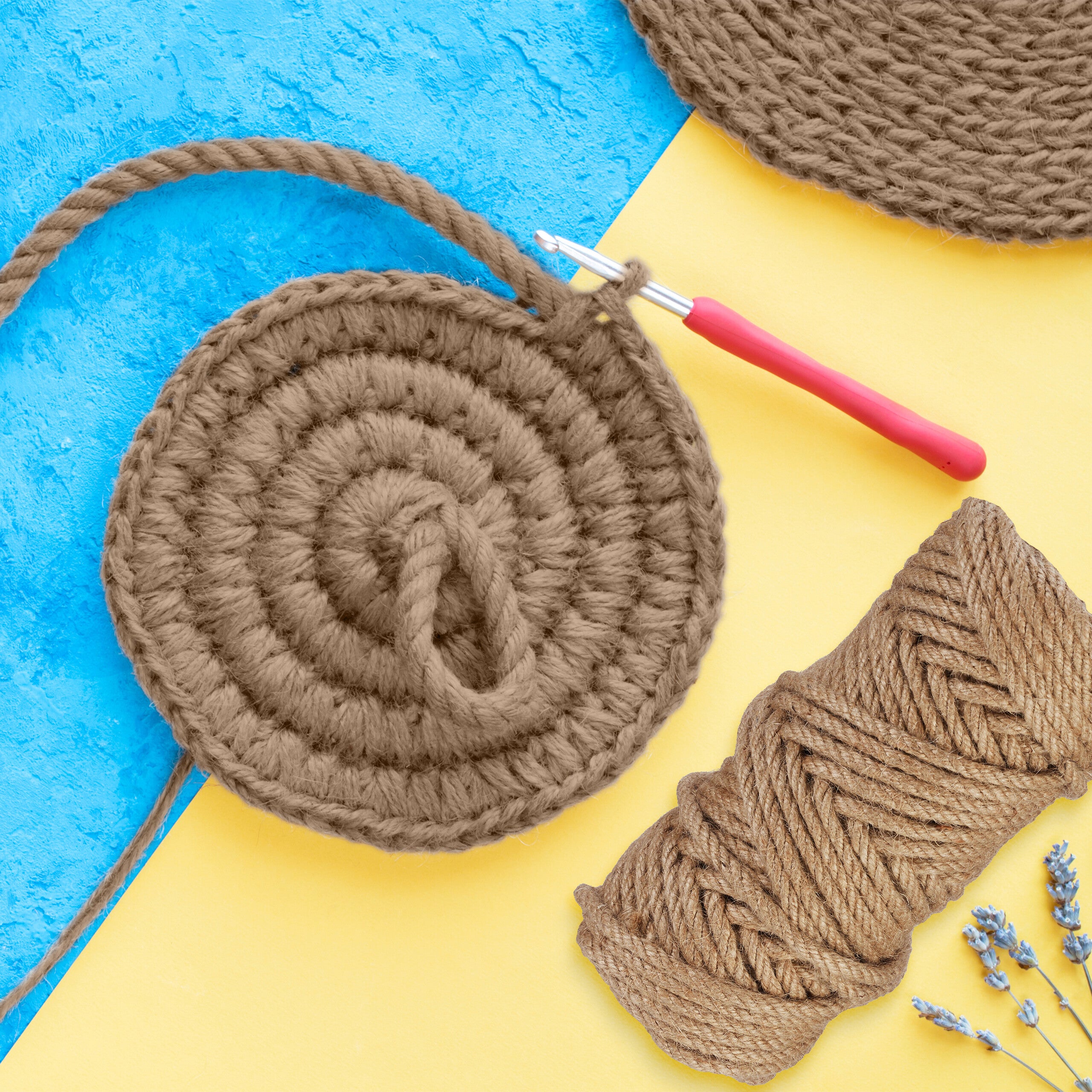 Corda Di Juta 300 Metri - Spago Naturale 2-3mm Per Giardinaggio, Decorazioni E Fai Da Te - Foto 8