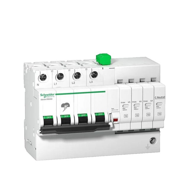 Parafoudre avec report signalisation - 3 P+N - Acti9 - iQuick PRD40r