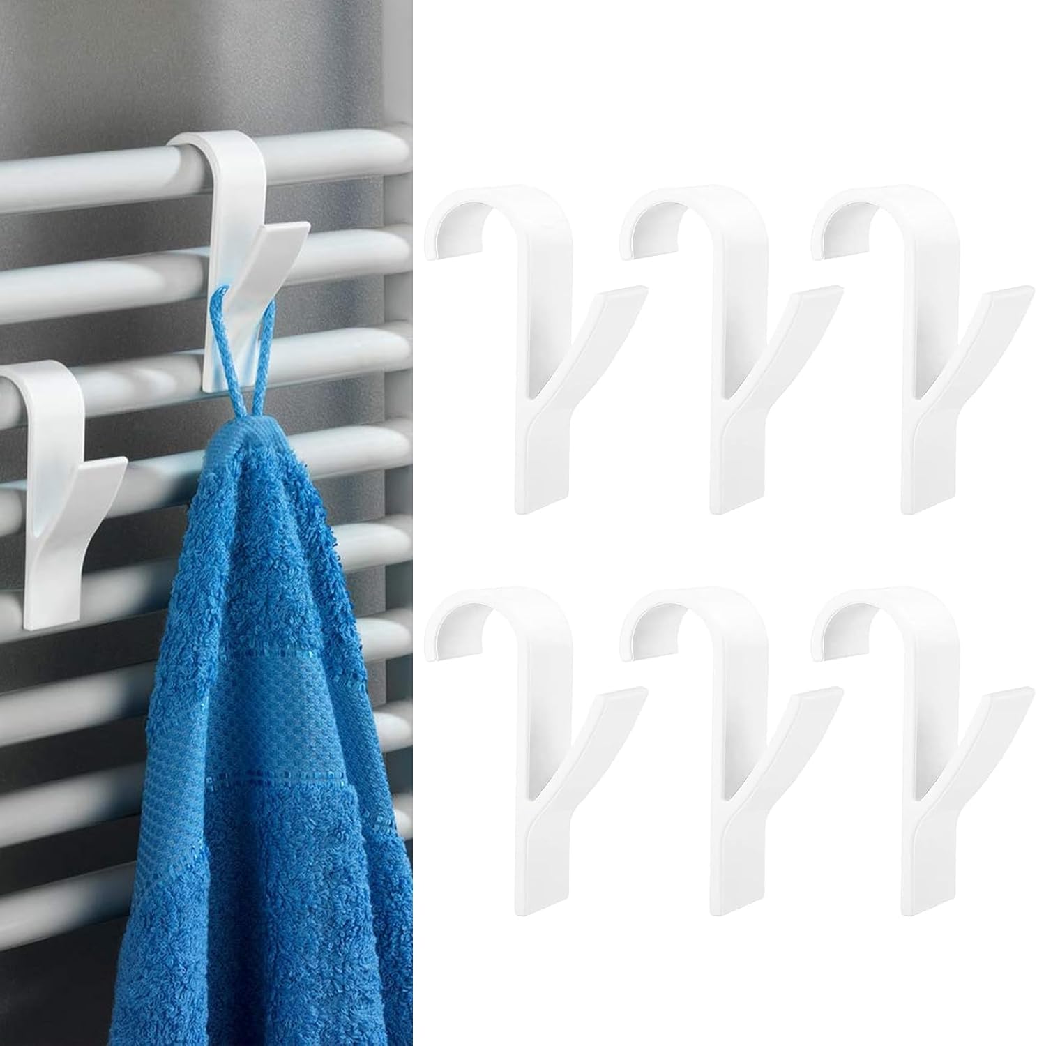 Radiador Colgador De Toallas Leroy Merlin 10 Piezas) Gancho Para